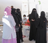 تفقد سعادة المدير العام لحملة تطعيم الإنفلونزا بمركز الوكرة الصحي 2020